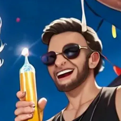 Pencipta imej lucah AI