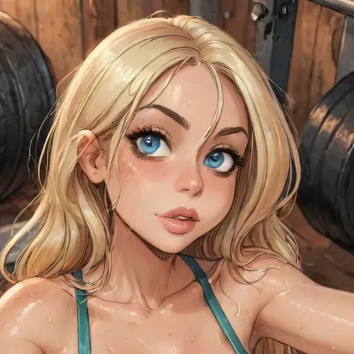 Pencipta imej lucah AI