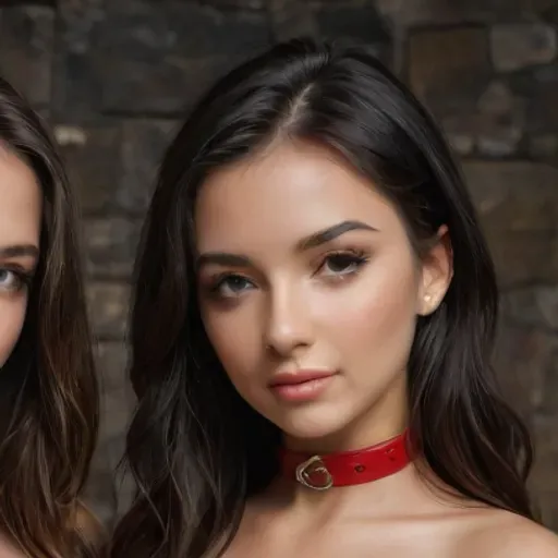 Hyper realistic, sexy, 2girls, (long black hair), (((very tiny tits))), extra extra small breasts, flat chest, 18 years 